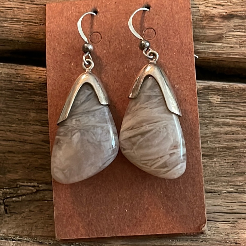 Desert Rose Trading Co. Jay King Gemstone Sterling Silver Pierced Earrings NWT